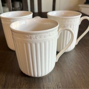 3 mugs, Mikasa Italian Countryside